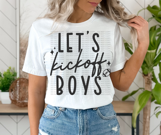 Let's kickoff boys