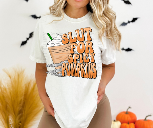 Slut for spicy pumpkins