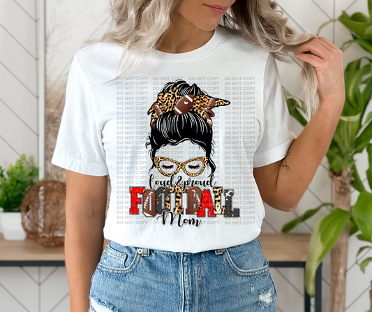 Loud and proud football mom