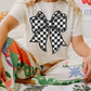 Checkered bow