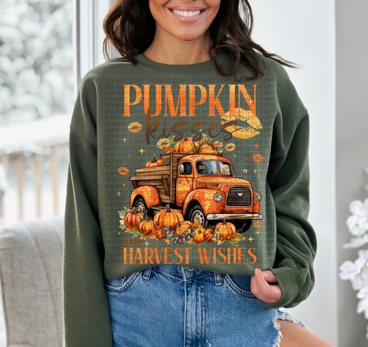 Pumpkin kisses and harvest wishes
