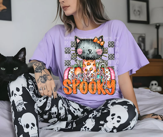 Perfectly spooky cat