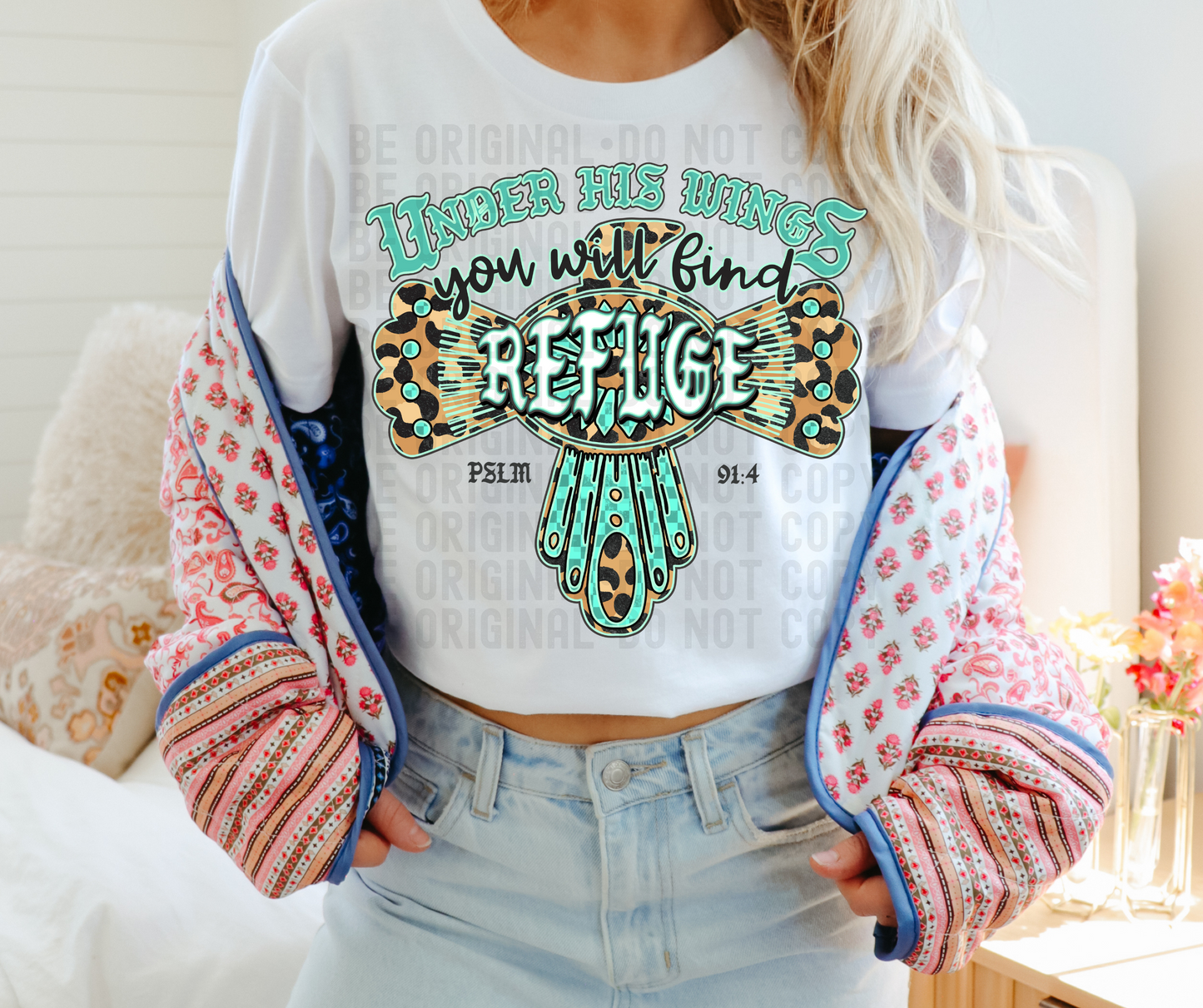Under his wings you will find refuge psalm  91:4