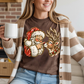 Santa/ deer
