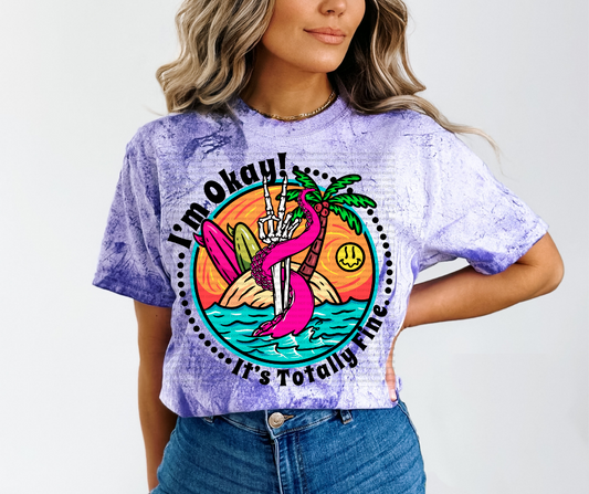 I'm okay! It's totally fine