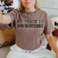 My peace is non-negotiable