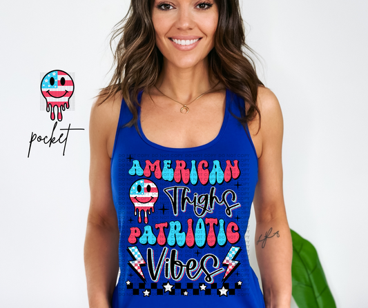 American thighs patriotic vibes