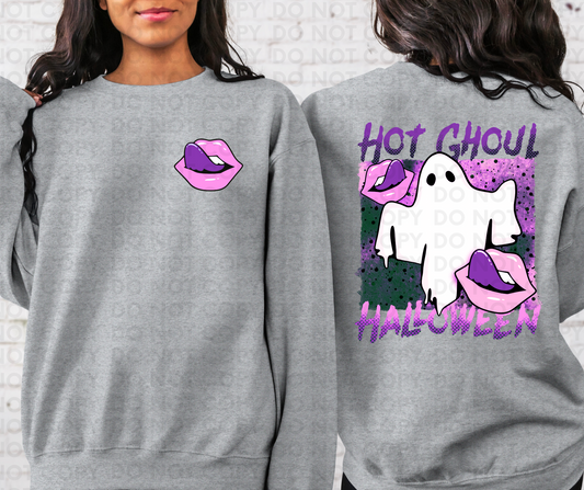 Hot Ghoul Halloween-purple