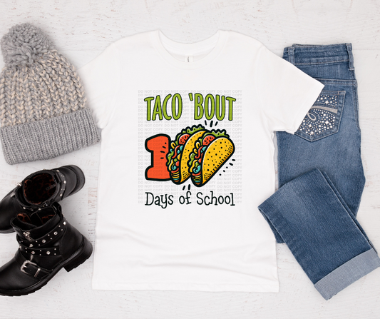 Taco 'bout 100 days of school