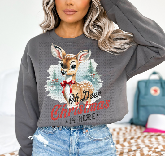 Oh deer Christmas is here
