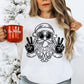 Double peace Santa