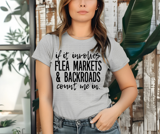 If it involves flea markets & backroads count me in