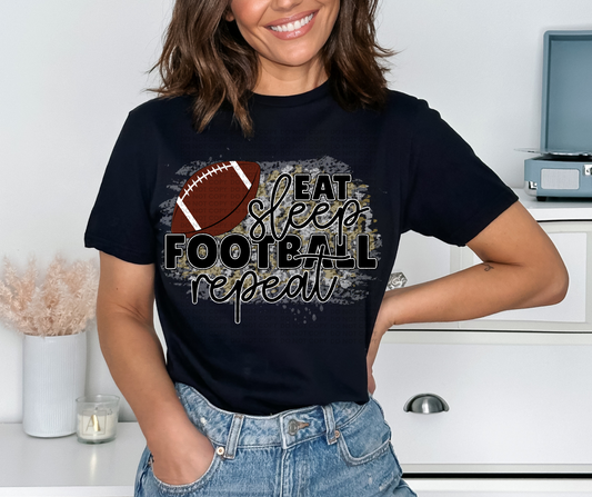 Eat sleep football repeat