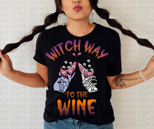 Witch way to the wine