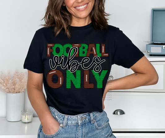 Football vibes only- field