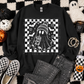 Checkered ghost coffee