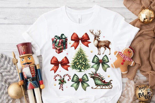 Christmas coquette bows