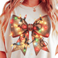 Christmas light bow