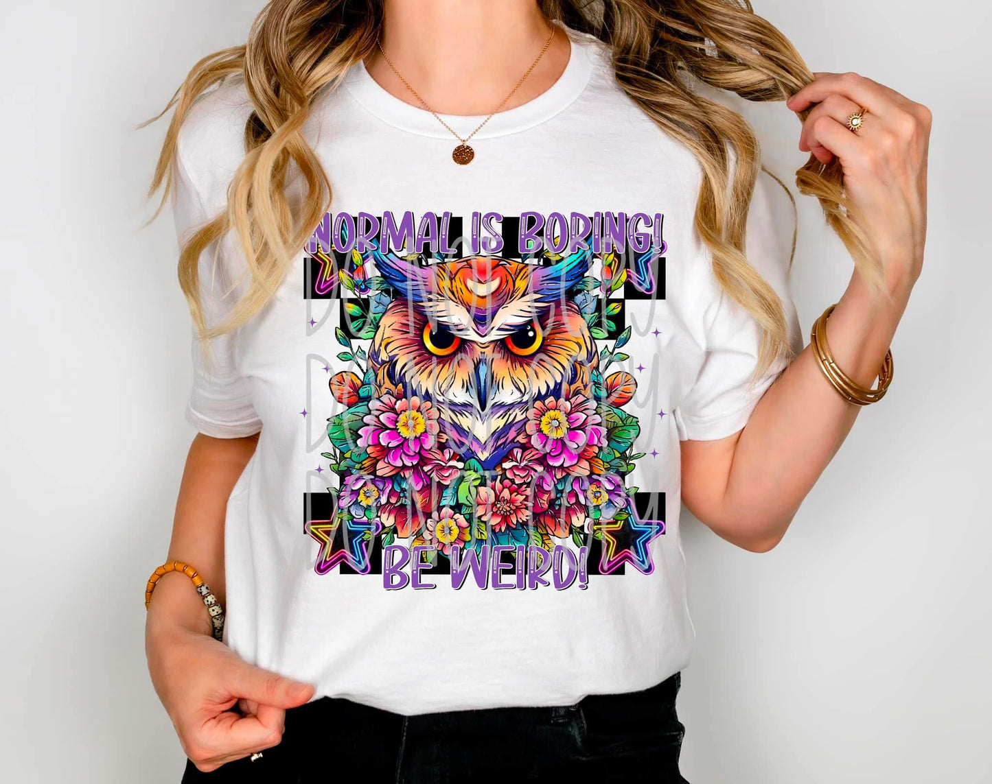Normal is weird! Be boring