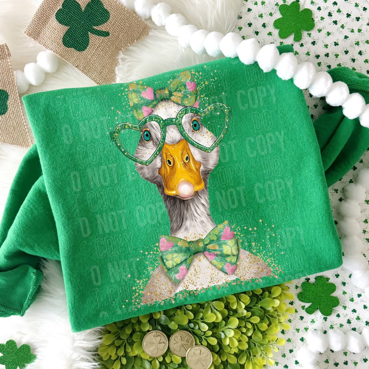 St. Patrick's Day Goose