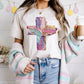 Faux paint cross
