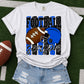 Football Season blue & black