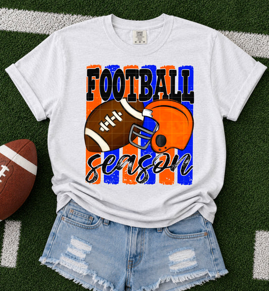 Football Season orange & blue