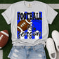 Football Season Blue & white