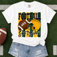 Football Season hunter green & gold