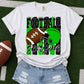Football Season Green & black