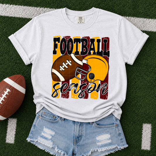 Football Season Maroon & gold