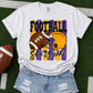 Football Season Purple & gold