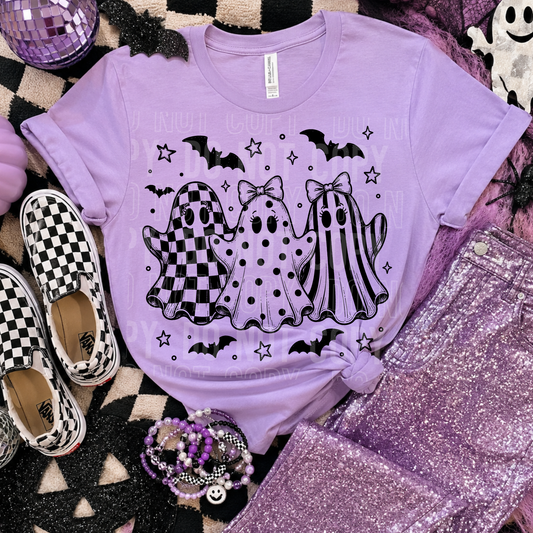 Checkered dotted ghost