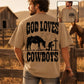 God loves cowboys (front & back design included)