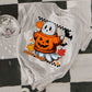 Ghost with pumpkin sweater