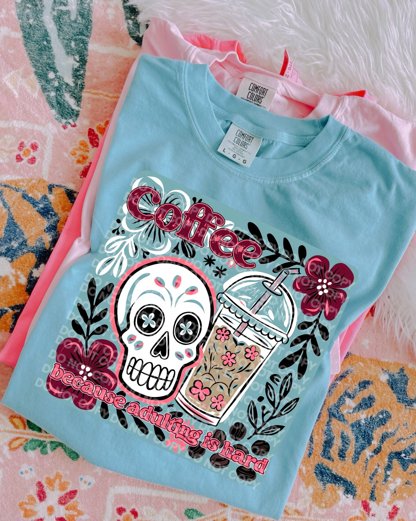 Coffee with skeleton