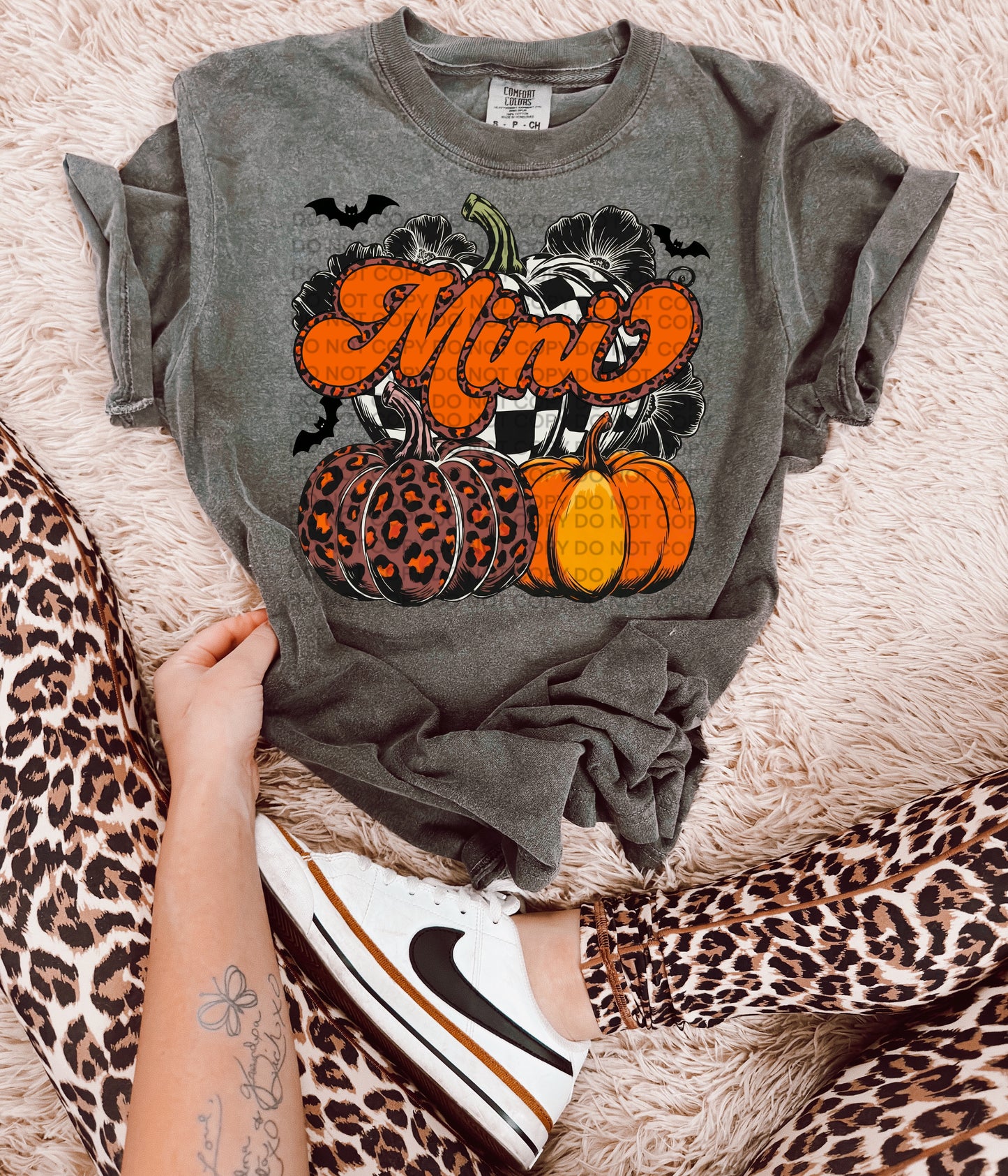 Mini with pumpkins