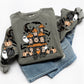 Boo Halloween haunted house (add sleeve 5in if you want it)