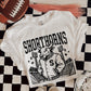 Shorthorns letterman jacket mascot