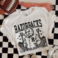 Razorbacks letterman jacket mascot