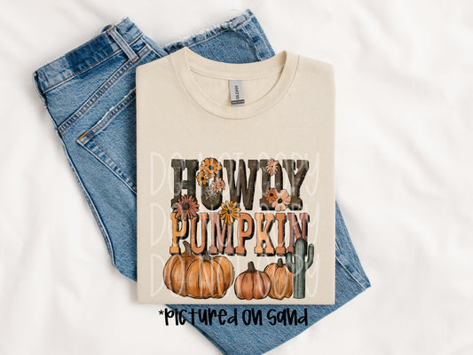 Howdy pumpkin