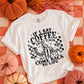 If I say coffee three times maybe I'll come back to life