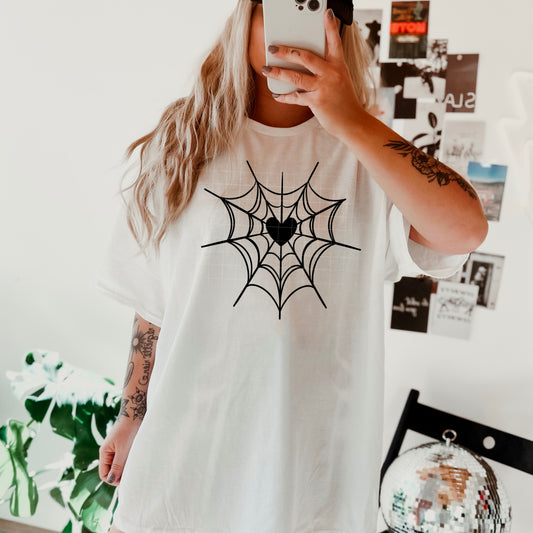 Heart spider web