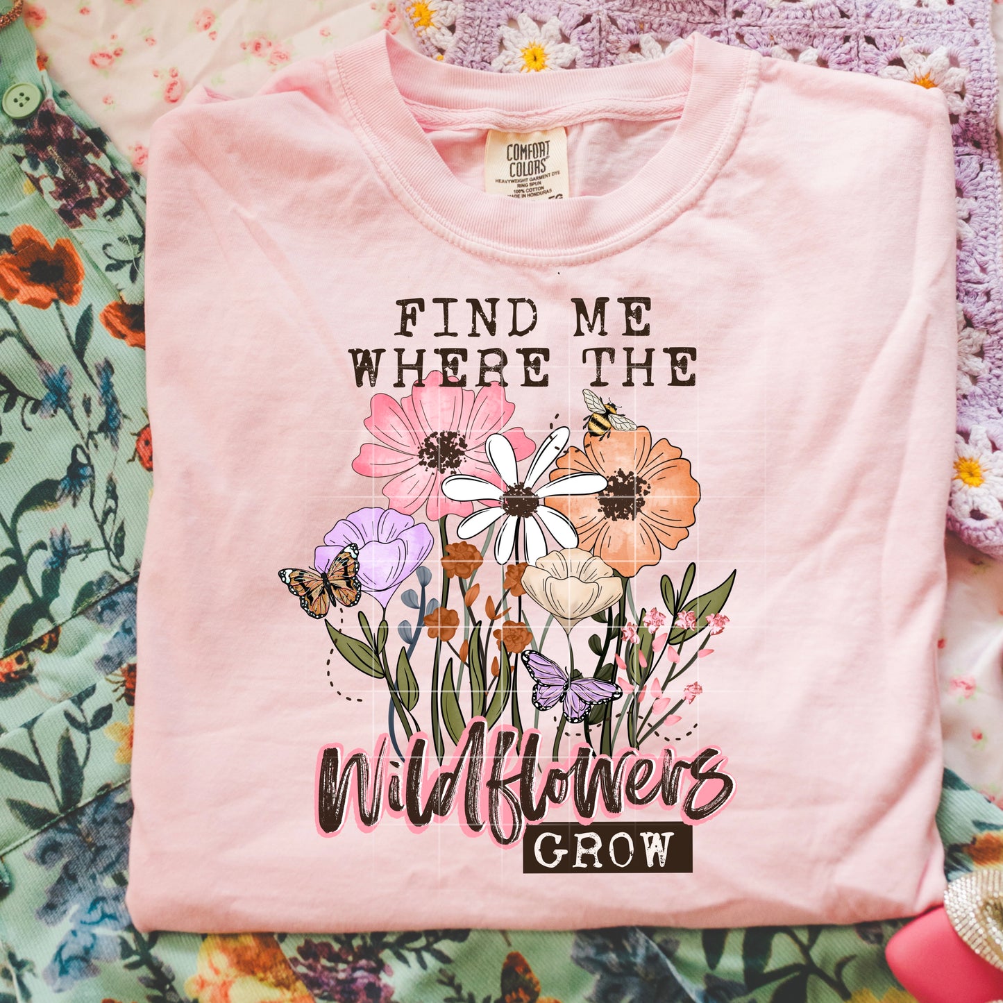 Find me where the wildflowers grow
