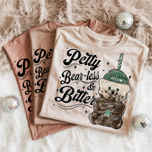 Petty and bear-less bitter