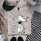 Pirates black and white polka dot mascot