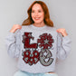 Love cheer mom Maroon and grey