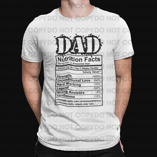 dad nutrition facts