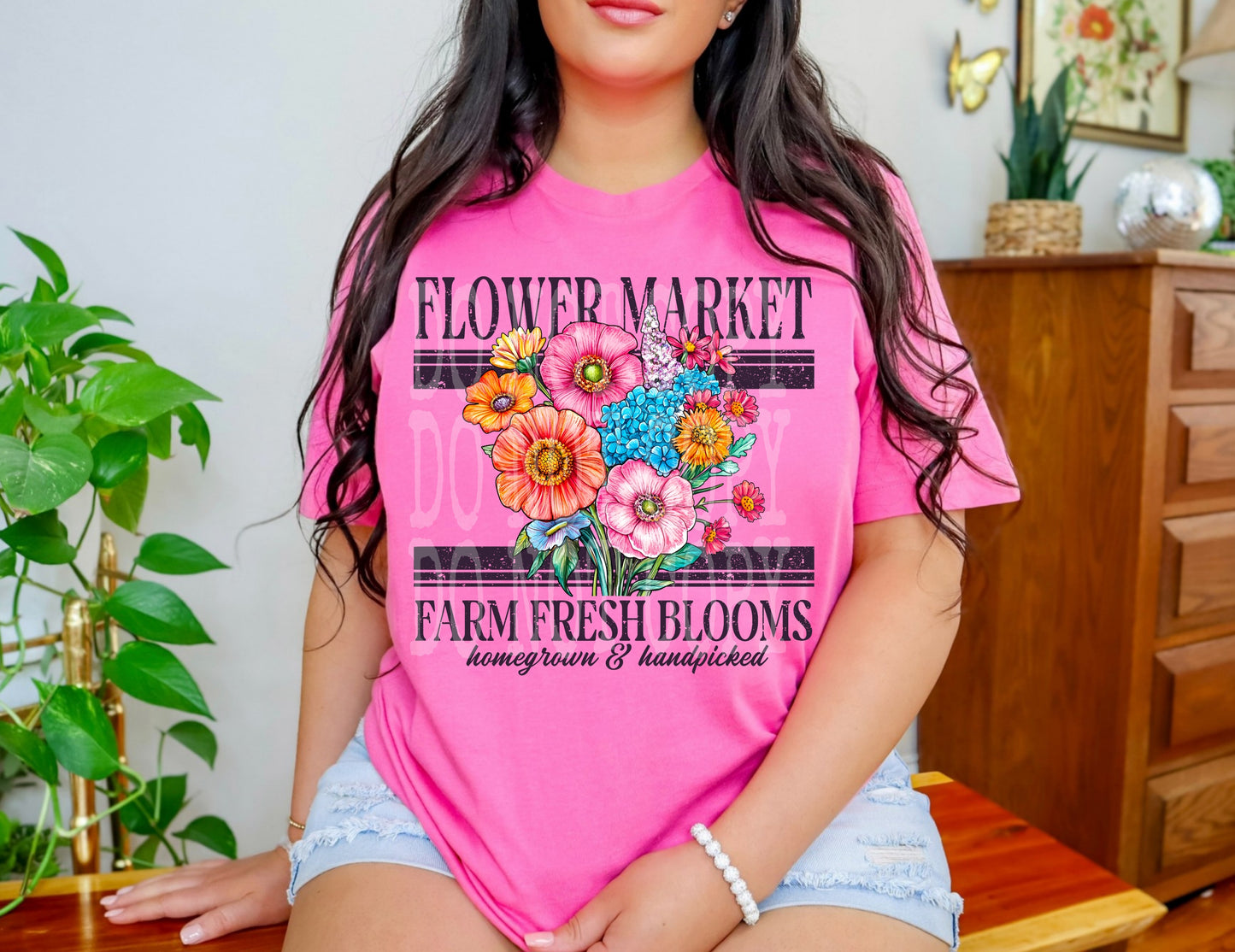 Flower market farm fresh blooms homegrown & handpicked