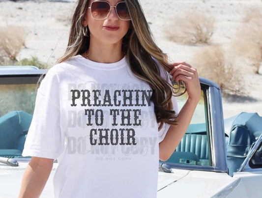 Preaching to the choir